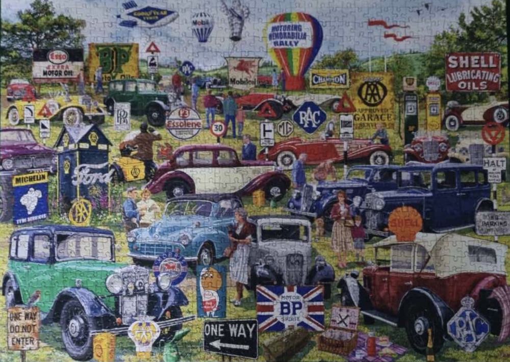 Motoring Memorabilia - Gibsons puzzle collectible [Barcode 5012269063066] - Main Image 4