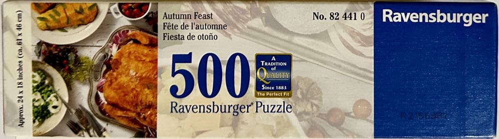 Autumn Feast  - Ravensburger puzzle collectible [Barcode 4005556824410] - Main Image 2