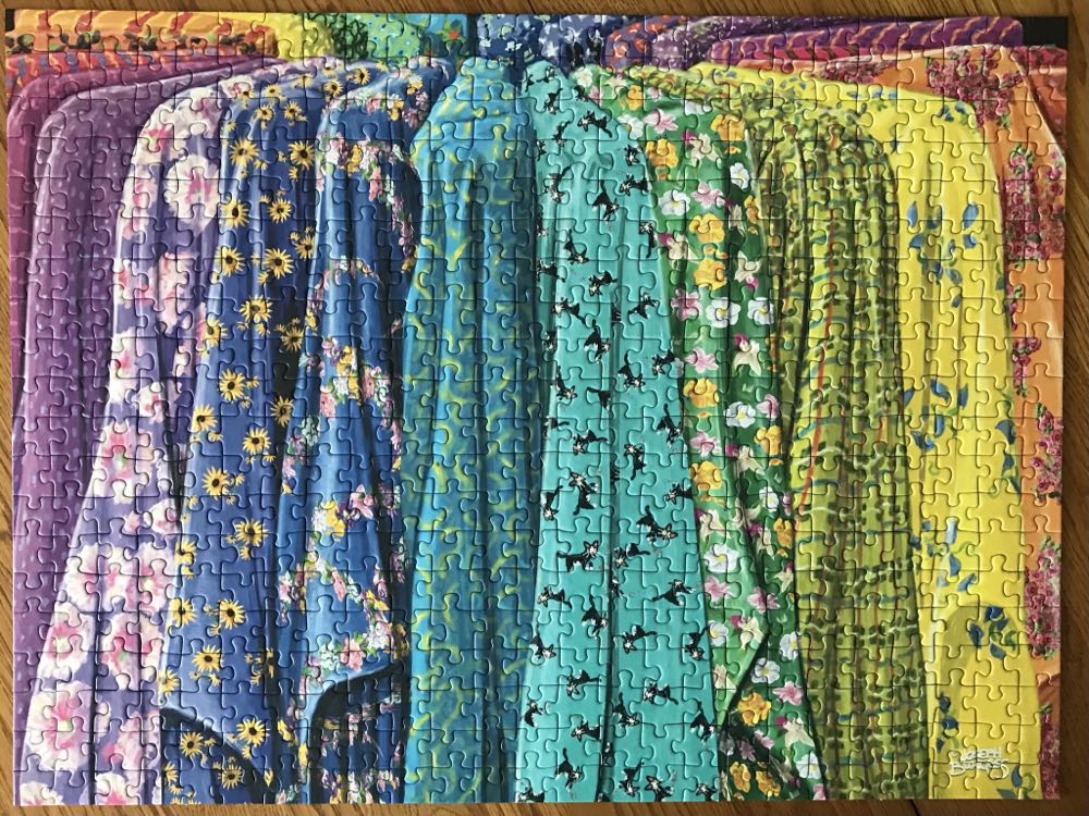 A Quilter’s Kiosk - Ravensburger puzzle collectible [Barcode 4005556824205] - Main Image 3