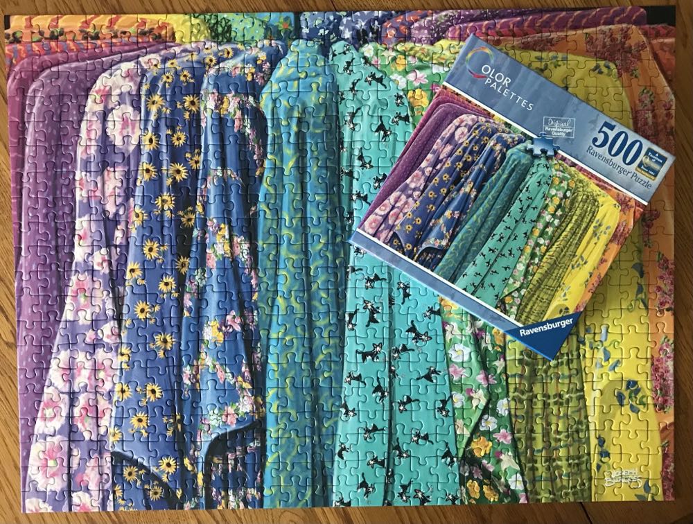 A Quilter’s Kiosk - Ravensburger puzzle collectible [Barcode 4005556824205] - Main Image 4