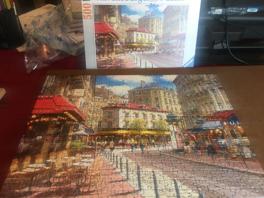 Quaint Shops - Ravensburger puzzle collectible [Barcode 4005556141166] - Main Image 3