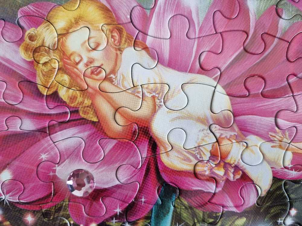 Gemstone Fairies - Evening Fairies  - Ceaco puzzle collectible [Barcode 021081016179] - Main Image 3