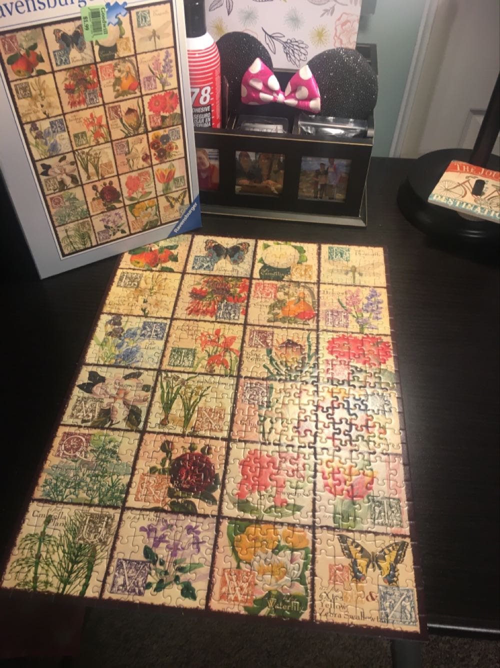 Vintage Flora ✅ - Ravensburger puzzle collectible [Barcode 4005556141265] - Main Image 2