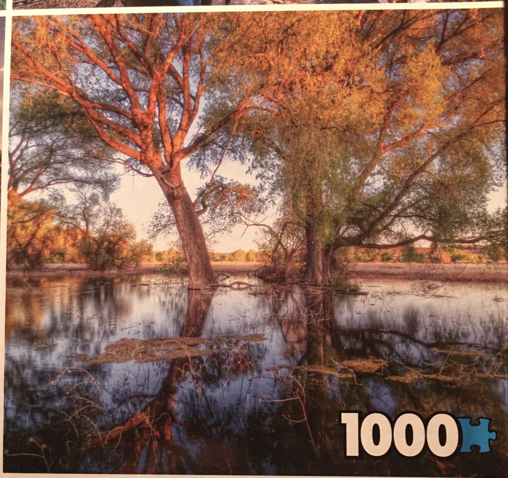 Sure Lox Jigsaw Puzzle Art Gallery By Bob Larson Rustic Scenic Landscape 4 Set - Tcg puzzle collectible [Barcode 686141014443] - Main Image 4