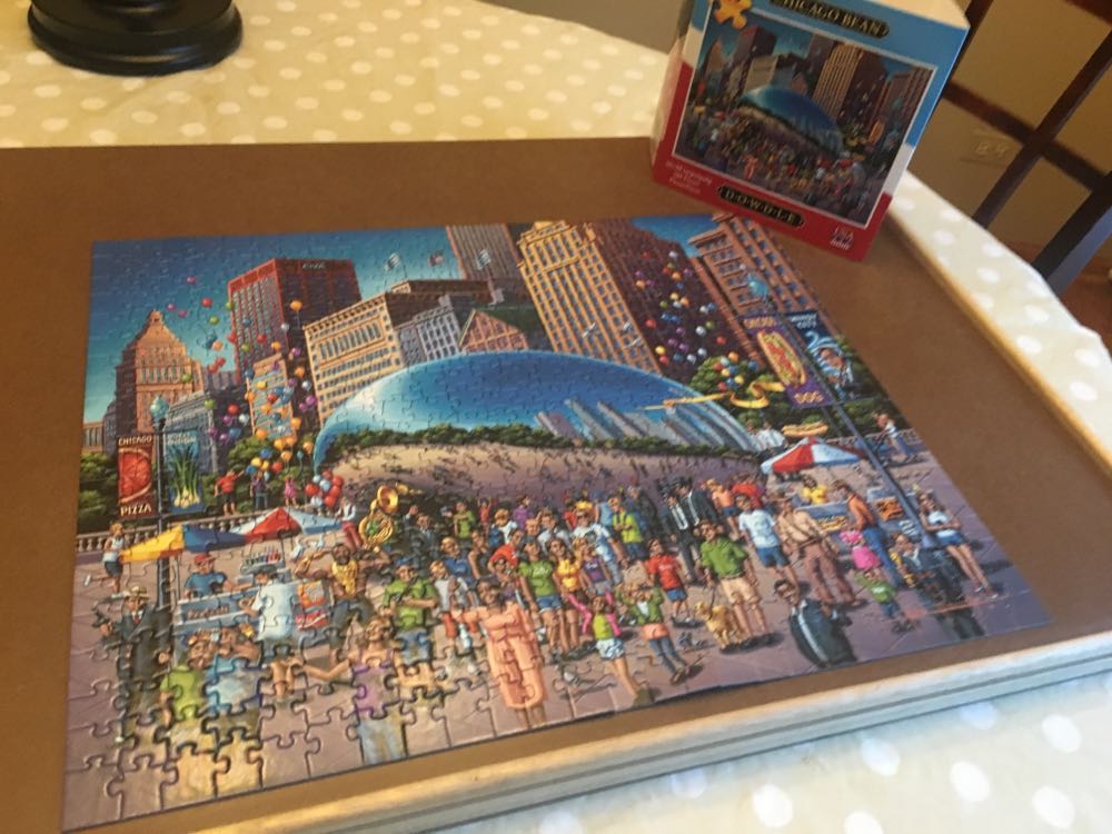 Chicago Bean - Dowdle puzzle collectible [Barcode 671095203333] - Main Image 2