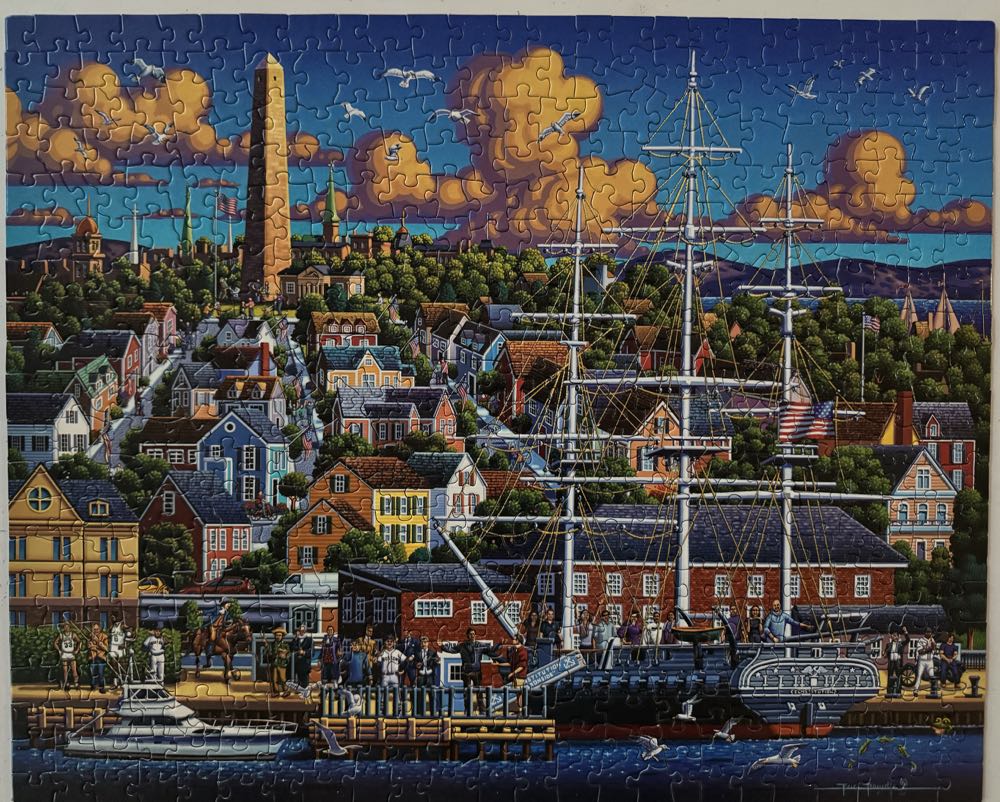 Boston Historical - Dowdle 🇺🇸 puzzle collectible [Barcode 671095203579] - Main Image 2