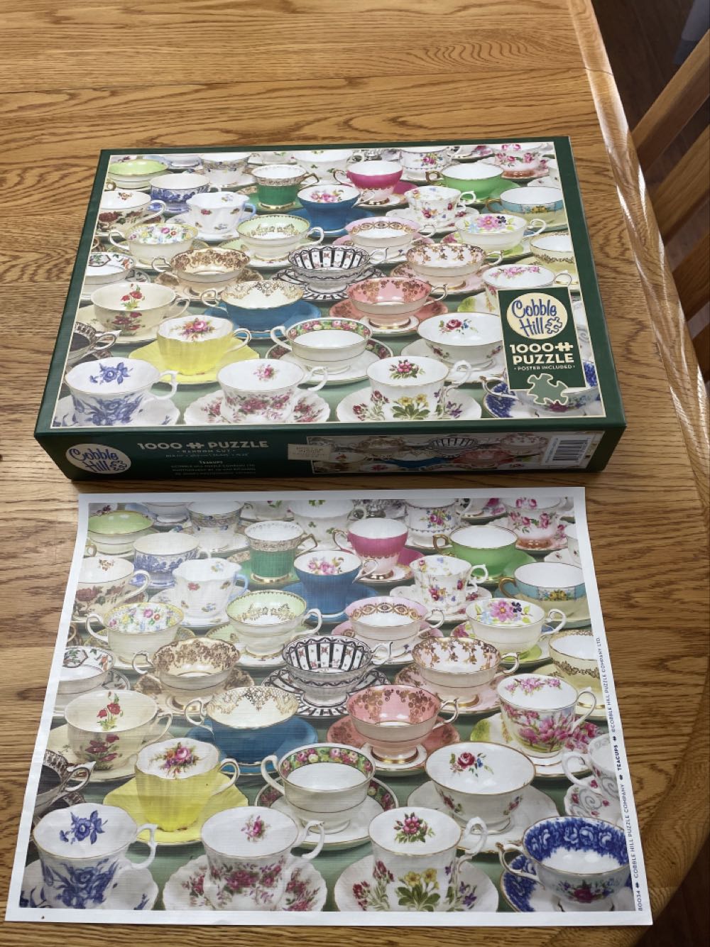 Teacups - Cobble Hill 🇺🇸 puzzle collectible [Barcode 625012571012] - Main Image 3