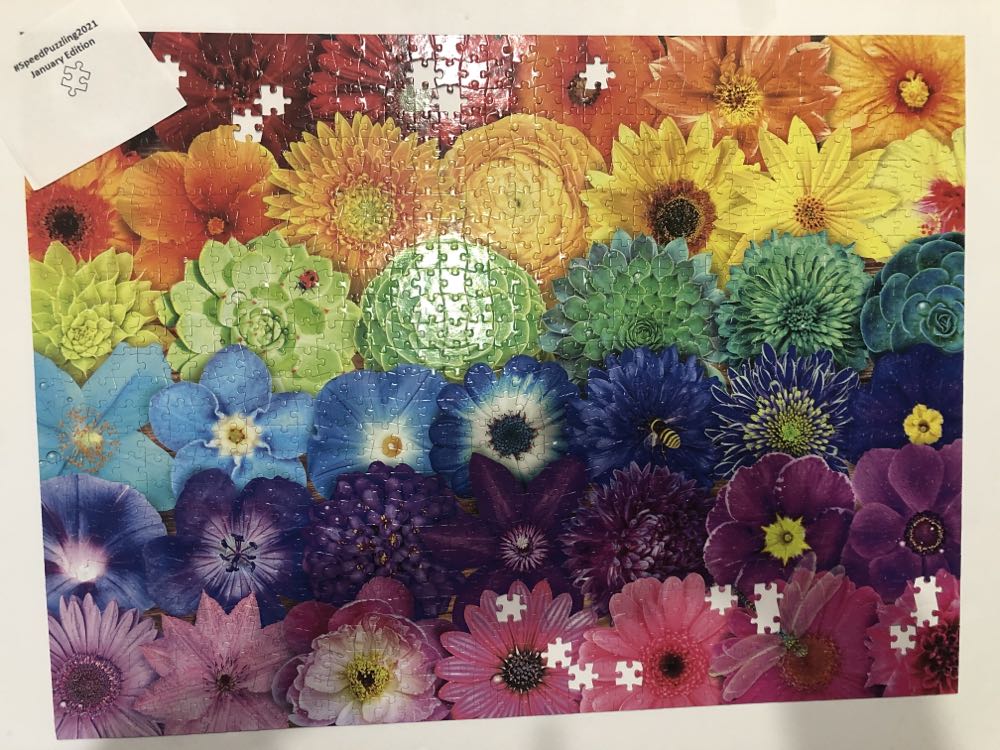 Blooms of Color - Buffalo Games puzzle collectible [Barcode 079346122080] - Main Image 2