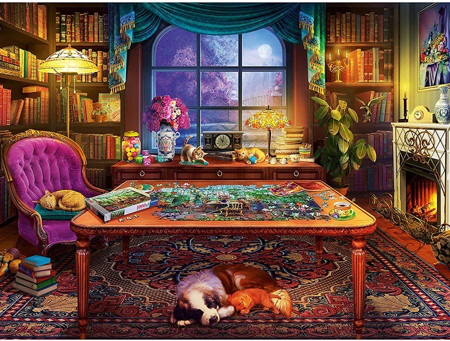 Puzzler’s Place - Ravensburger puzzle collectible [Barcode 4005556164448] - Main Image 2