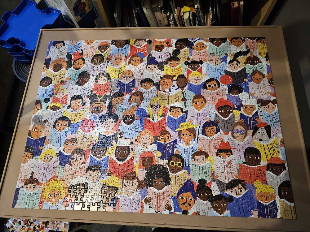 Book Club - Galison puzzle collectible [Barcode 9780735362628] - Main Image 2