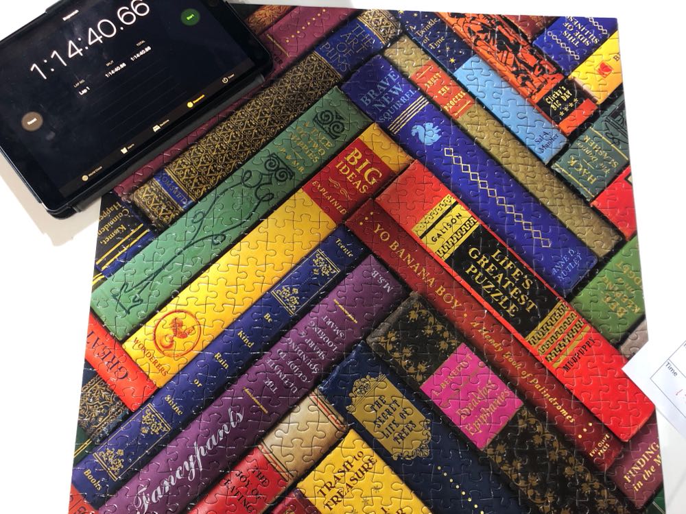 Keep: Vintage Library - Galison puzzle collectible [Barcode 9780735358478] - Main Image 2