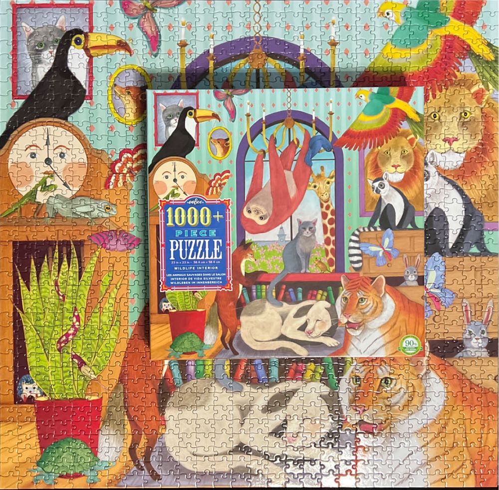 Wildlife Interior - eeBoo | puzzle collectible [Barcode 689196508240] - Main Image 3