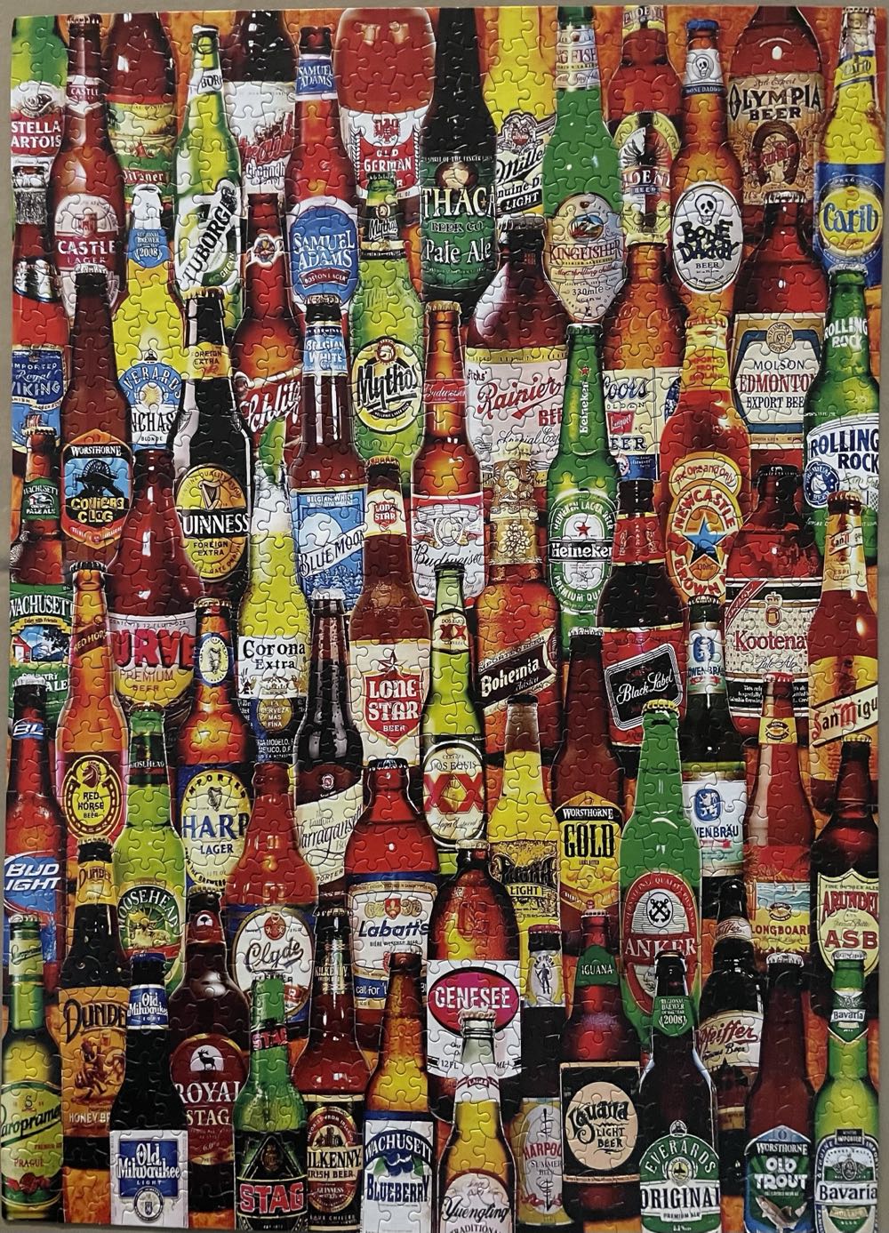 99 Bottles of Beer - White Mountain Puzzles puzzle collectible [Barcode 724819256488] - Main Image 2