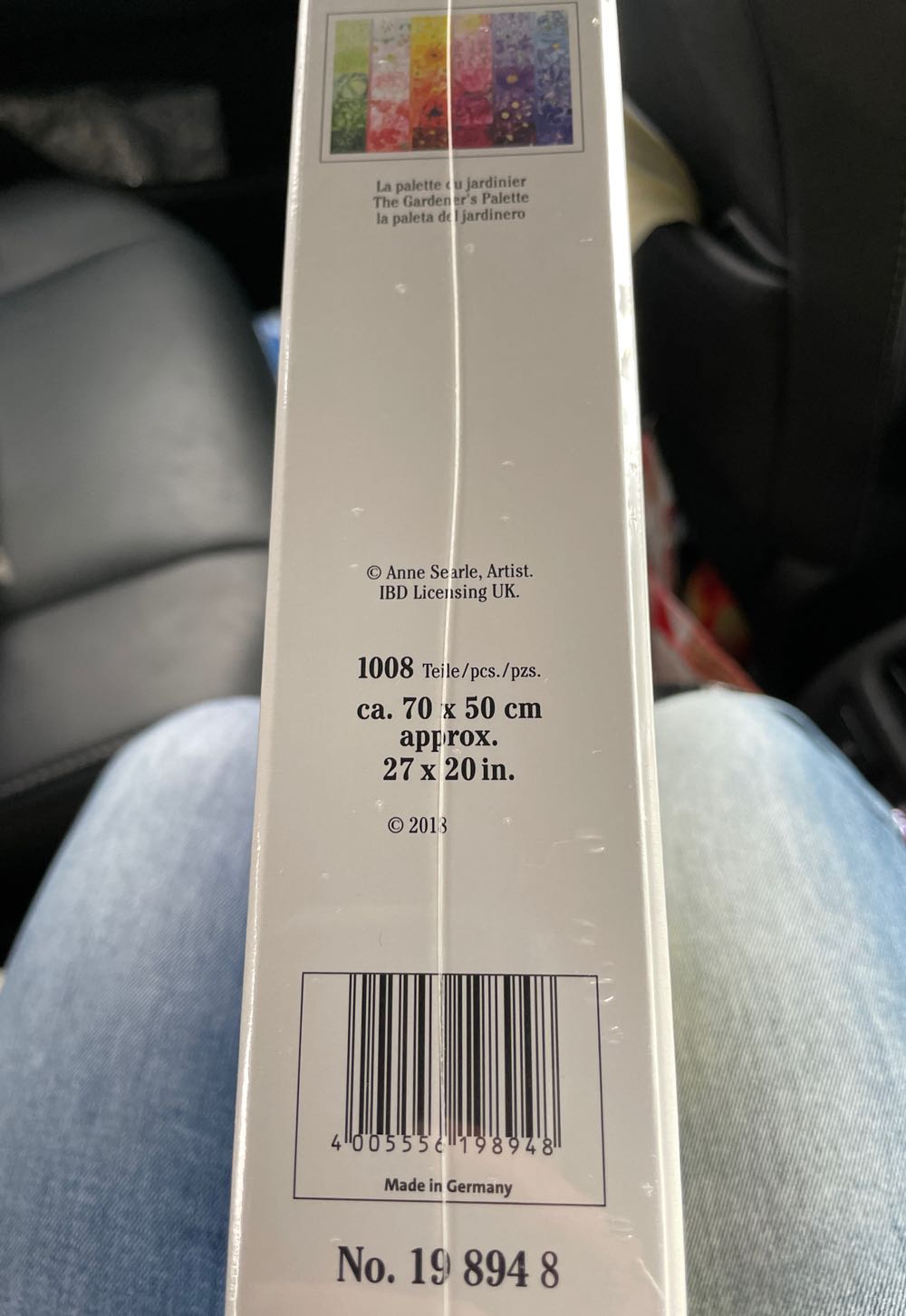 The Gardener’s Palette  - Ravensburger puzzle collectible [Barcode 4005556198948] - Main Image 3