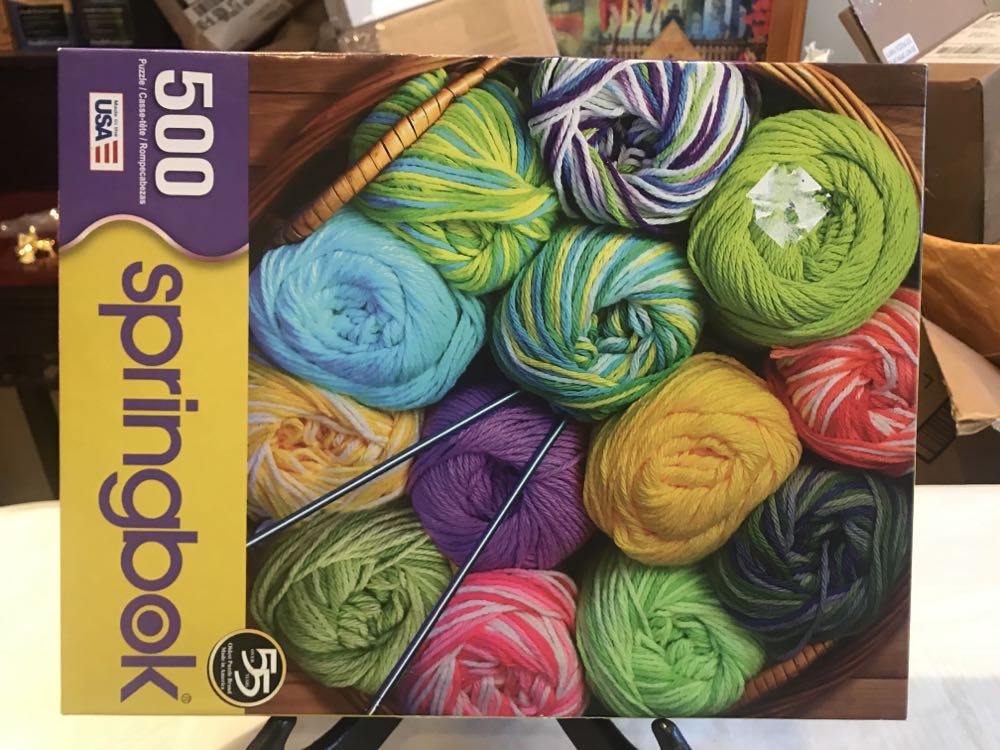 Colorful Yarn - Springbok puzzle collectible [Barcode 091683025367] - Main Image 2