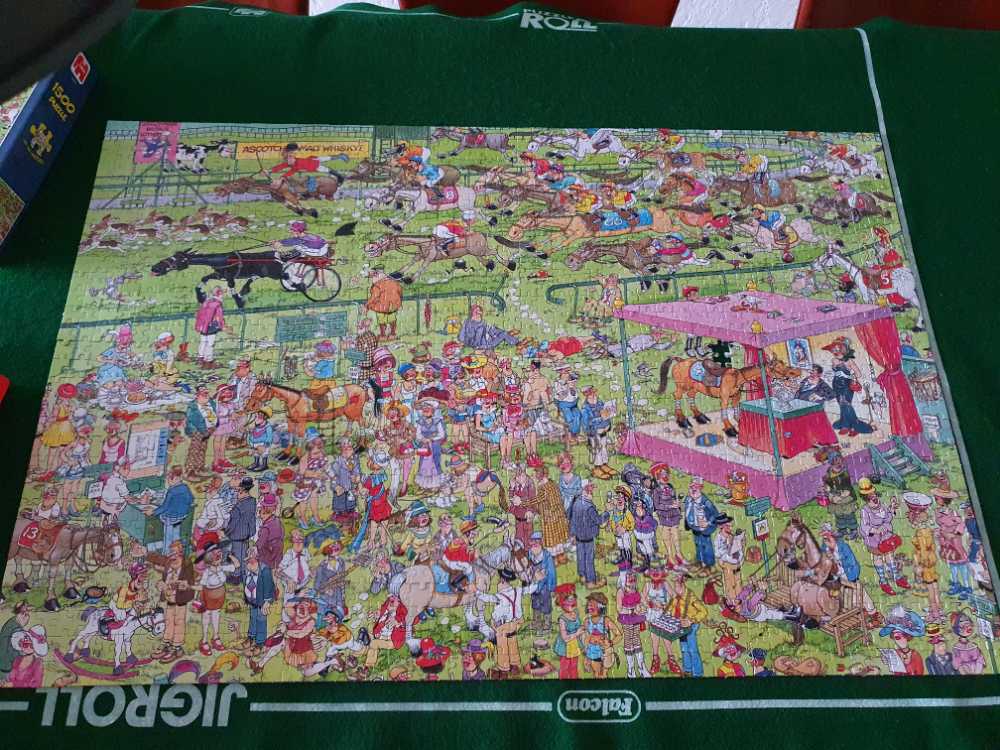Ascot Horse Racing - Jumbo puzzle collectible [Barcode 8710126020470] - Main Image 2