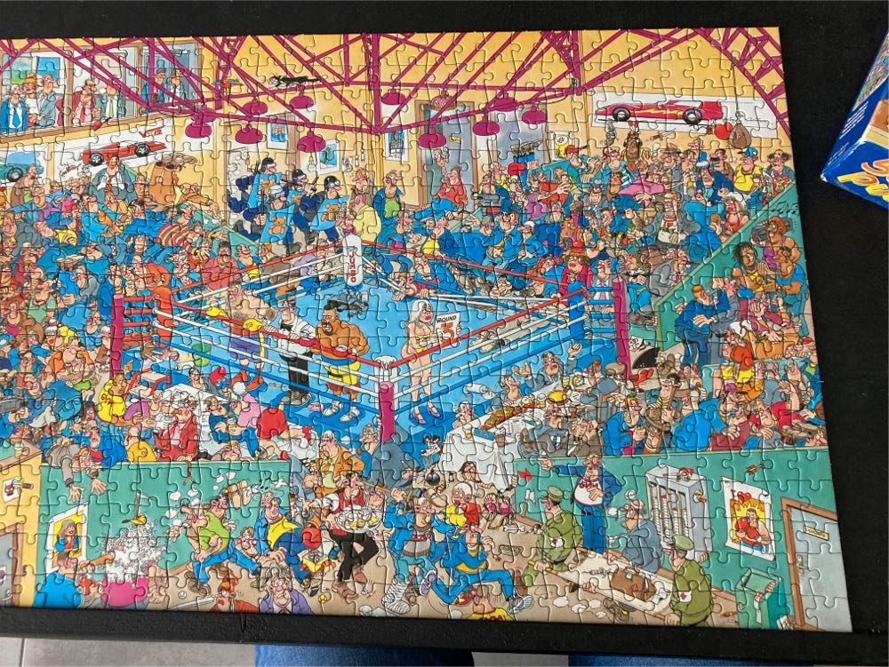 Bokswedstrijd 1420 - Jumbo puzzle collectible [Barcode 8710126014202] - Main Image 2