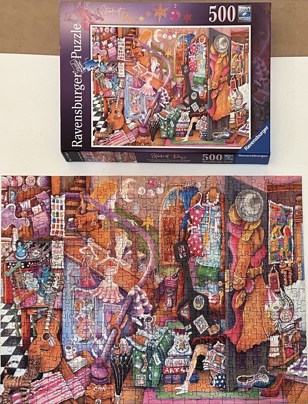 The Florists Workbench-Jennifer - Ravensburger puzzle collectible [Barcode 4005556153060] - Main Image 3