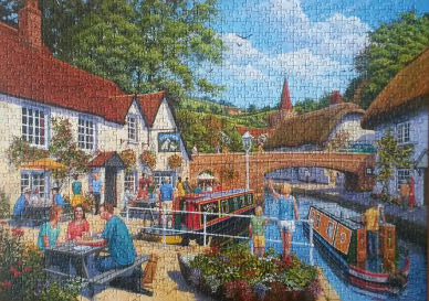 Waterside Tavern - Ravensburger puzzle collectible [Barcode 4005556196951] - Main Image 3