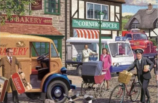 Morning Deliveries - Falcon puzzle collectible [Barcode 8710126112175] - Main Image 2