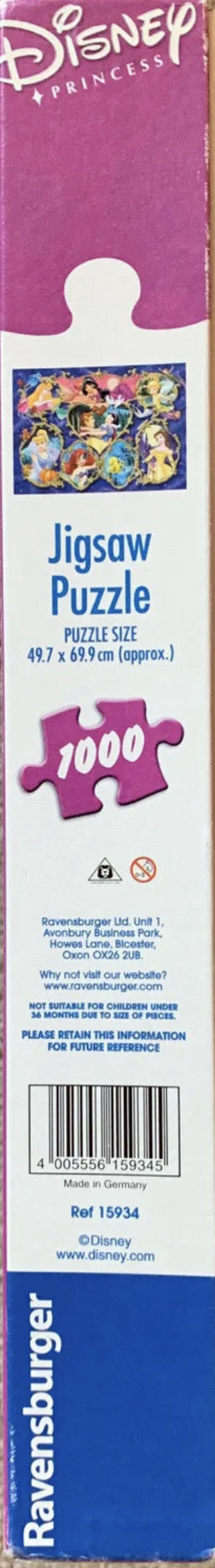 Disney Princess - Ravensburger puzzle collectible [Barcode 4005556159345] - Main Image 2