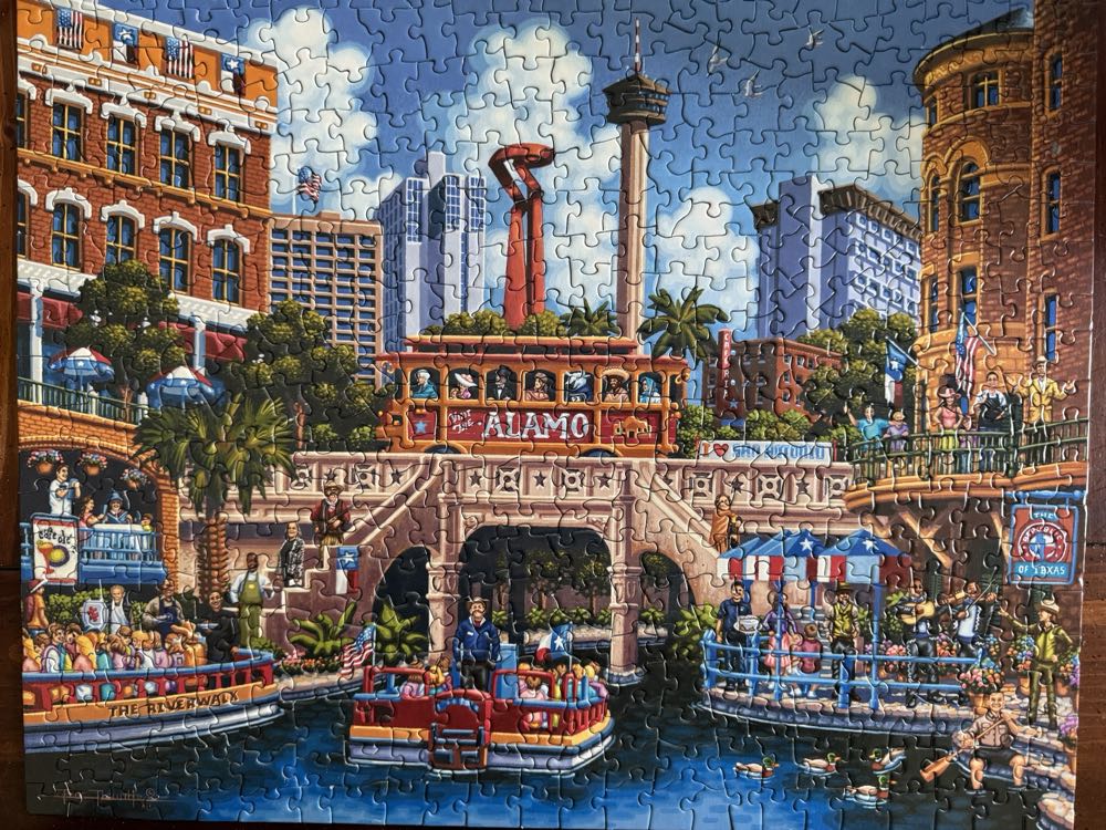 San Antonio - Dowdle puzzle collectible - Main Image 2