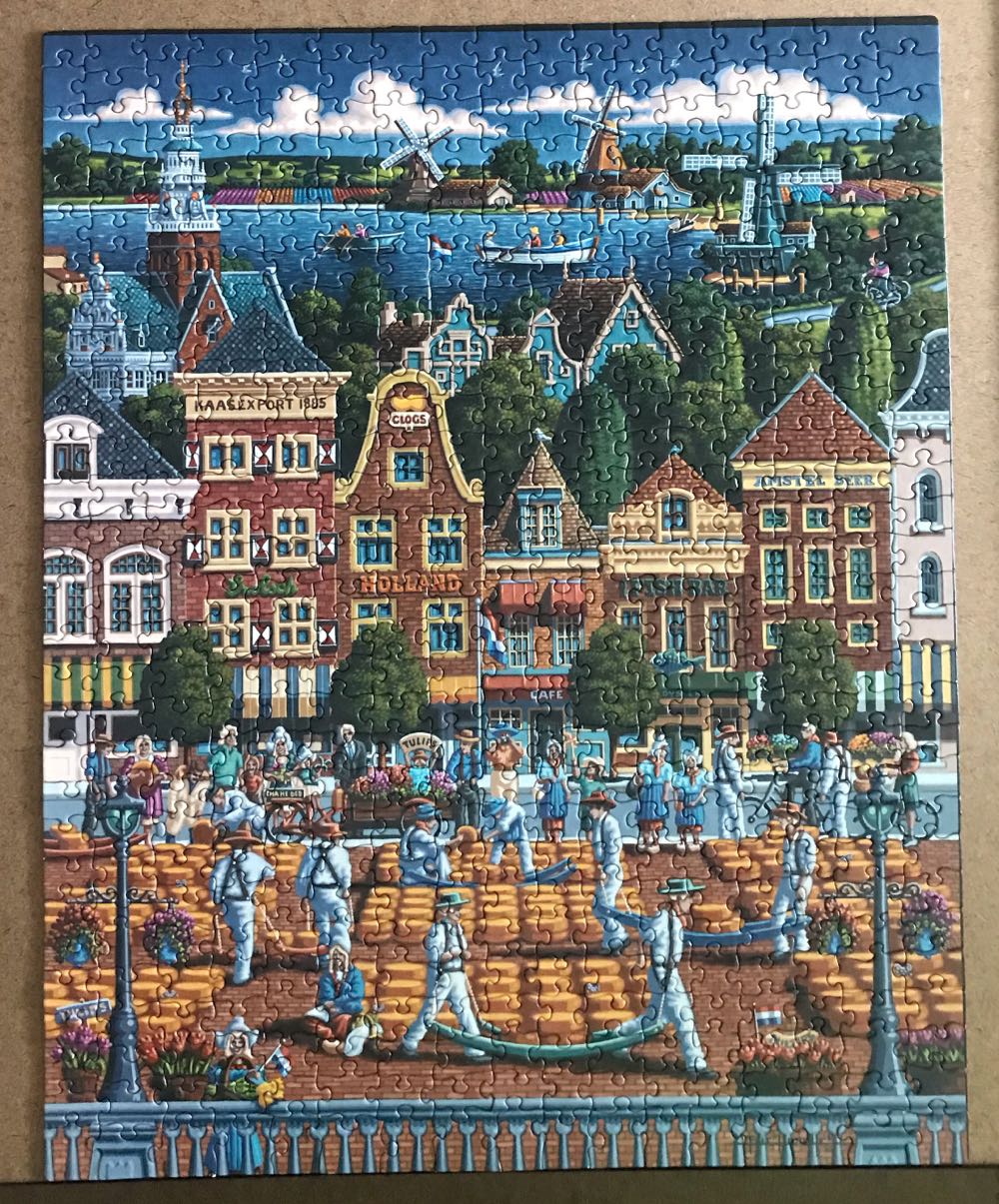The Netherlands - Dowdle puzzle collectible [Barcode 671095202145] - Main Image 2