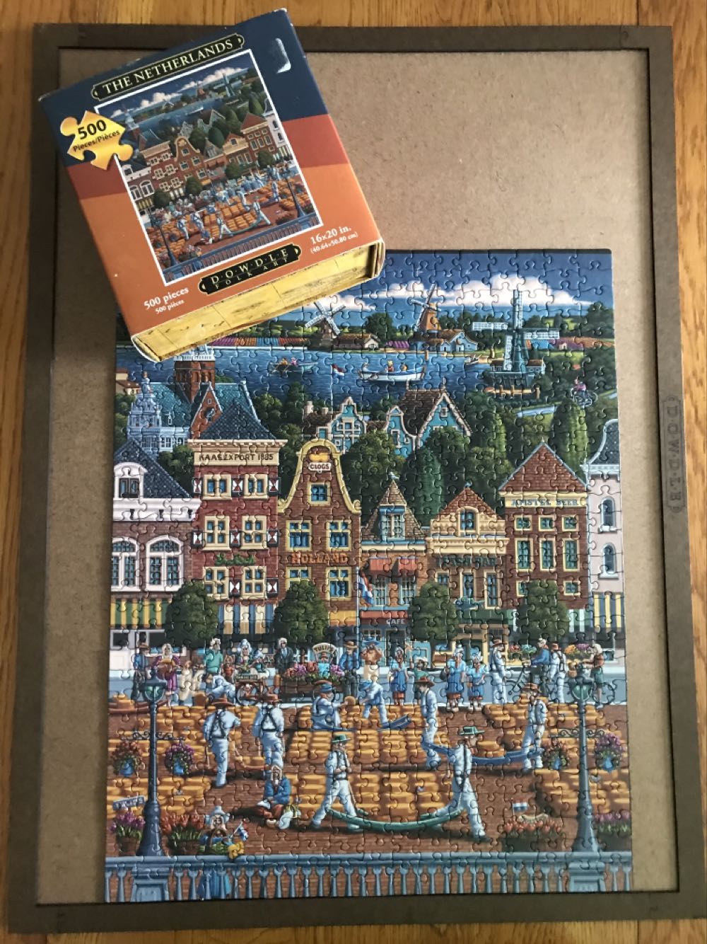 The Netherlands - Dowdle puzzle collectible [Barcode 671095202145] - Main Image 3
