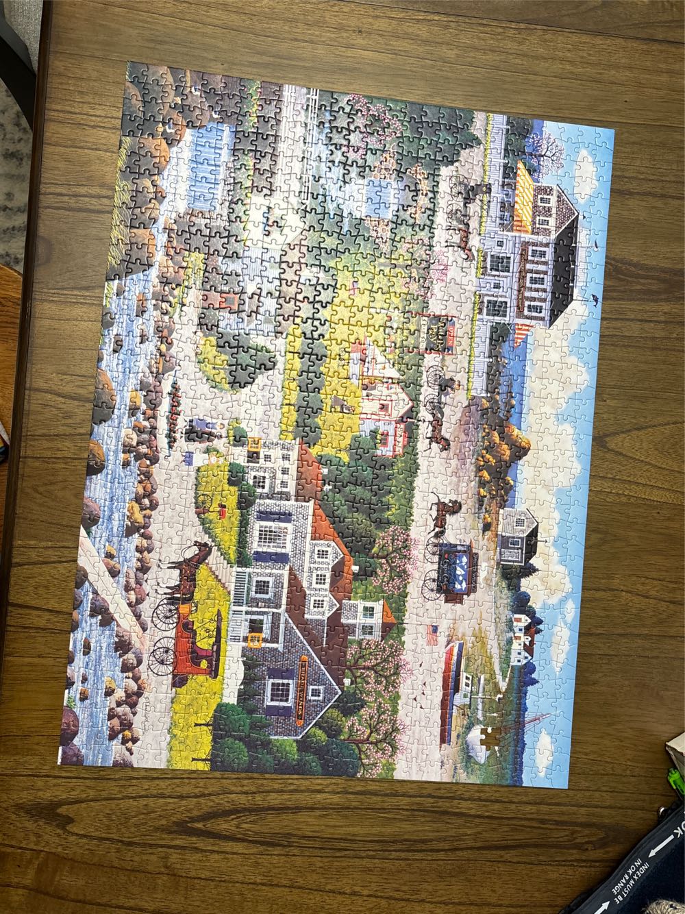 Cricket Hawk Harbor - Buffalo puzzle collectible [Barcode 079346114290] - Main Image 2