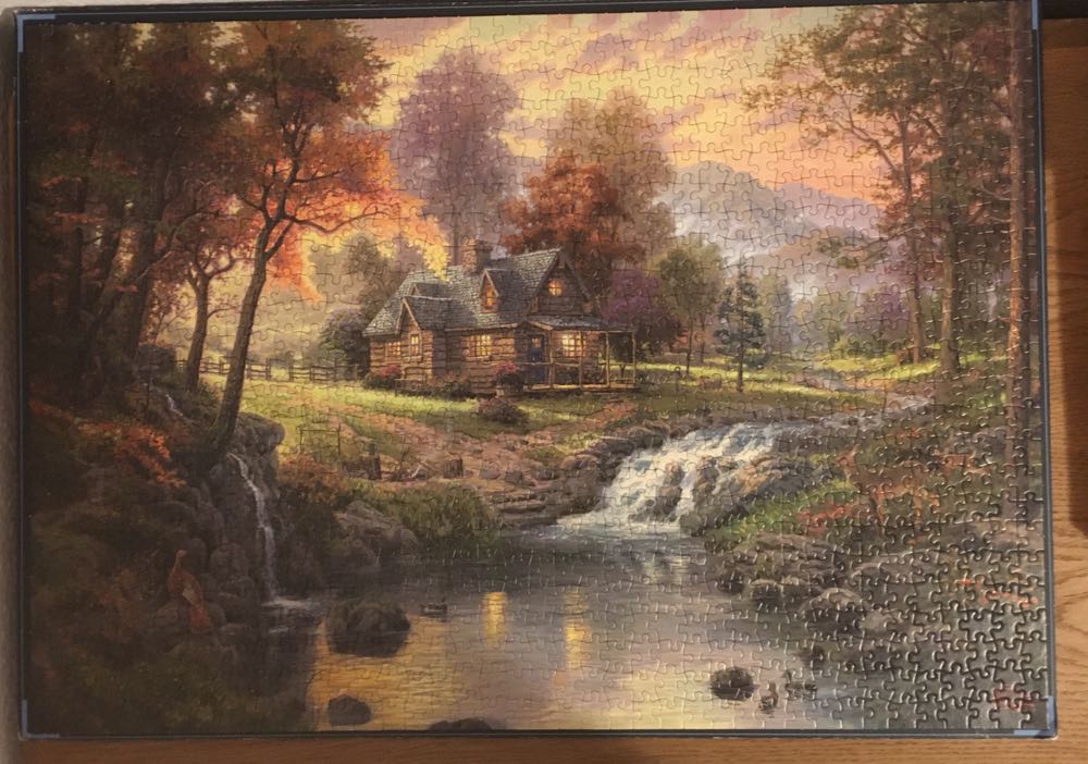 Die Hütte am Bach - Schmidt puzzle collectible - Main Image 2