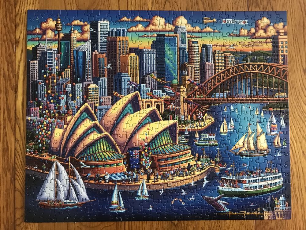 Sydney Opera House (v) 🧩 - Dowdle puzzle collectible [Barcode 671095203371] - Main Image 2