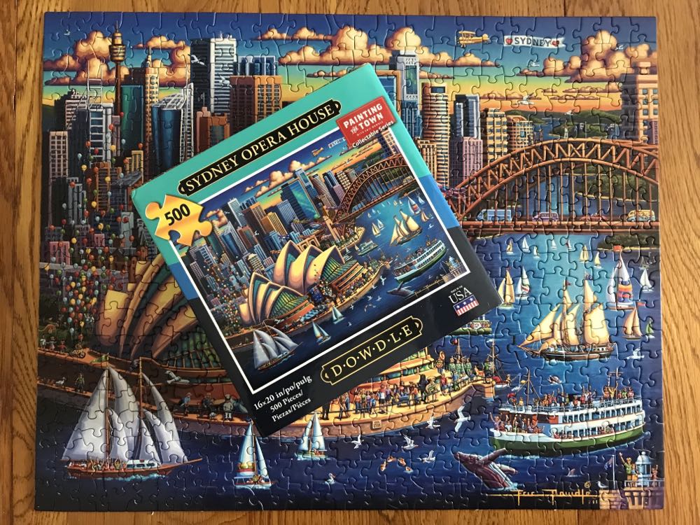 Sydney Opera House (v) 🧩 - Dowdle puzzle collectible [Barcode 671095203371] - Main Image 3