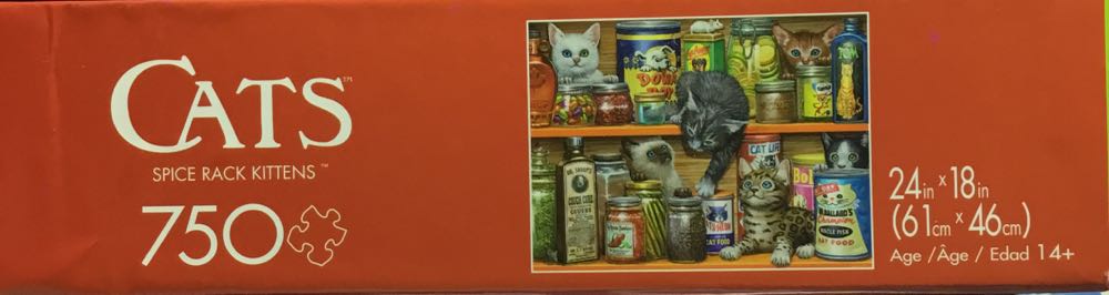 Cats: Spice Rack Kittens - Buffalo puzzle collectible [Barcode 079346172757] - Main Image 3