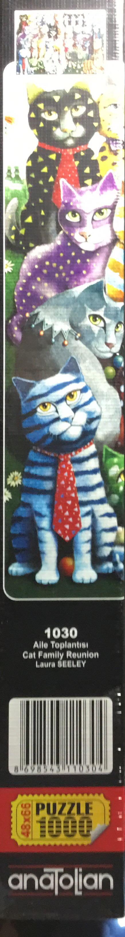 Cat Family Reunion - Anatolian puzzle collectible [Barcode 8698543110304] - Main Image 2