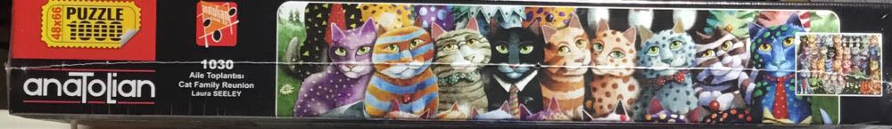 Cat Family Reunion - Anatolian puzzle collectible [Barcode 8698543110304] - Main Image 3