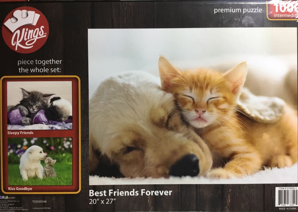 Best Friends Forever - Kings puzzle collectible [Barcode 760939633495] - Main Image 3