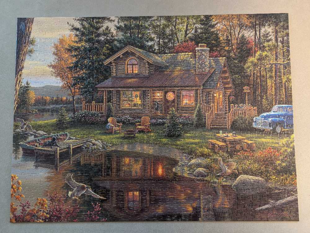 Peace Like A River - Buffalo Games puzzle collectible [Barcode 079346116119] - Main Image 4