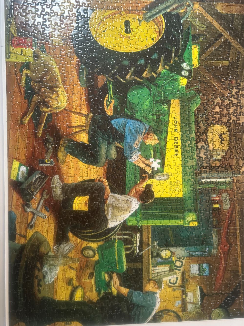 John Deere  puzzle collectible [Barcode 705988711800] - Main Image 2
