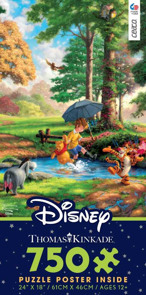Winnie The Pooh 1 - Ceaco puzzle collectible [Barcode 021081290395] - Main Image 2