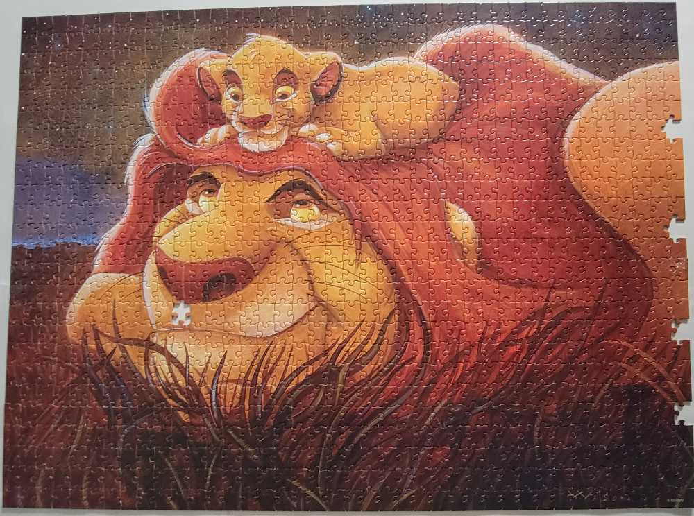 Disney The Signature Series: The Lion King 20th Anniversary - Disney Parks Signature Puzzle puzzle collectible [Barcode 400008614252] - Main Image 3