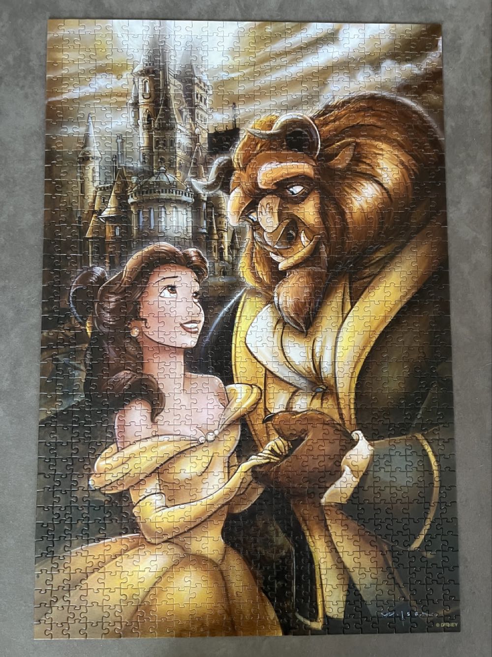 Disney Parks Signature Beauty And The Beast 25th Anniversary Pieces - Disney Parks Signature Puzzle puzzle collectible [Barcode 400000607375] - Main Image 2