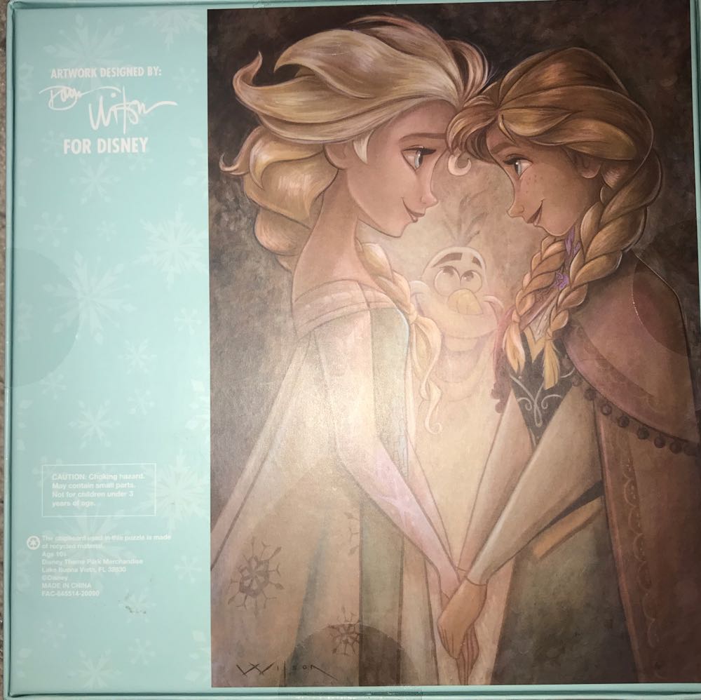Frozen II (Elsa & Anna) - Disney Theme Park Merchandise puzzle collectible - Main Image 2