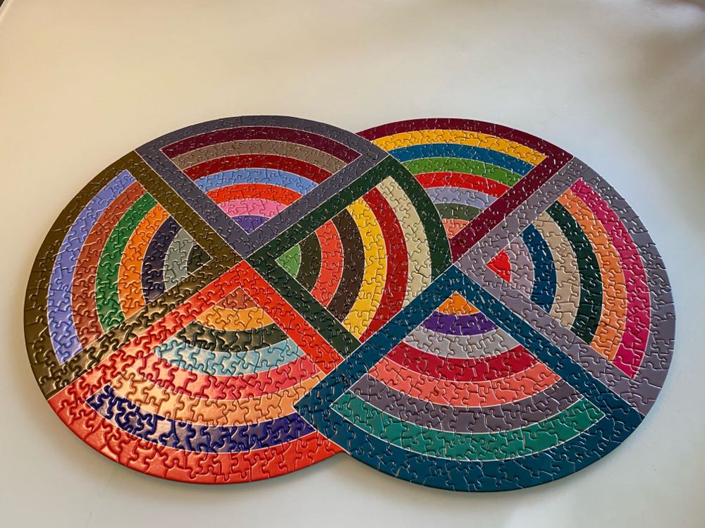 Frank Stella 1970 - Galison puzzle collectible [Barcode 9780735357891] - Main Image 3