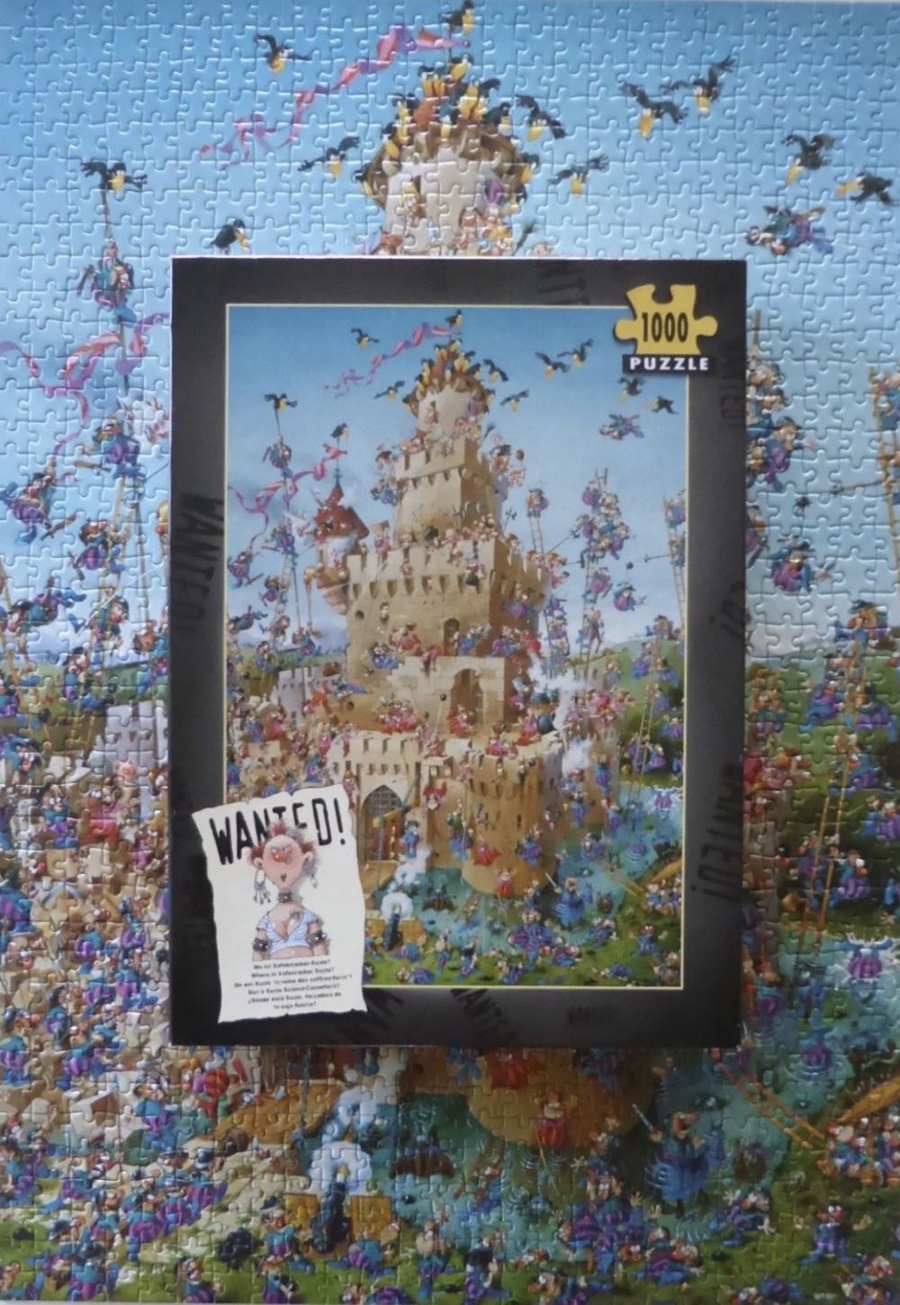 Wanted Safecracker Suzie - Heye Puzzle puzzle collectible [Barcode 4001689290047] - Main Image 4