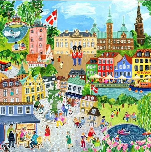 Copenhagen - Eeboo puzzle collectible [Barcode 689196510878] - Main Image 2