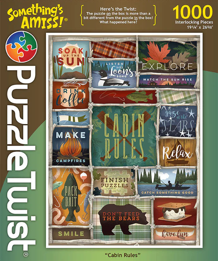 Cabin Rules - Puzzle Twist 🚫 puzzle collectible [Barcode 614399101257] - Main Image 2