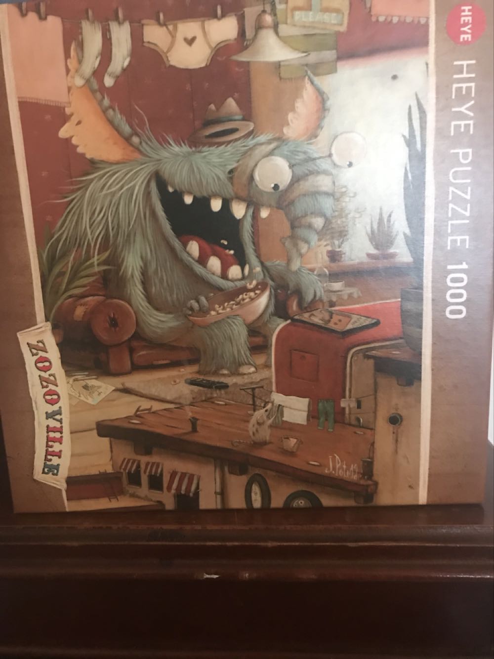 *Laundry Day - HEYE puzzle collectible [Barcode 4001689000400] - Main Image 2