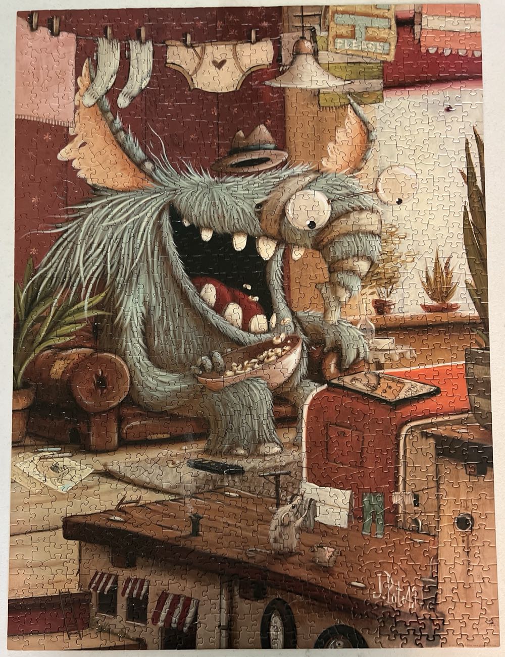 *Laundry Day - HEYE puzzle collectible [Barcode 4001689000400] - Main Image 3