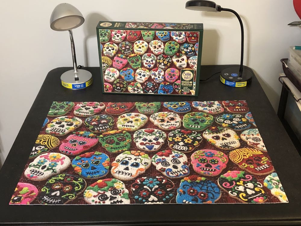 Sugar Skull Cookies  - Cobble Hill puzzle collectible [Barcode 625012801447] - Main Image 2