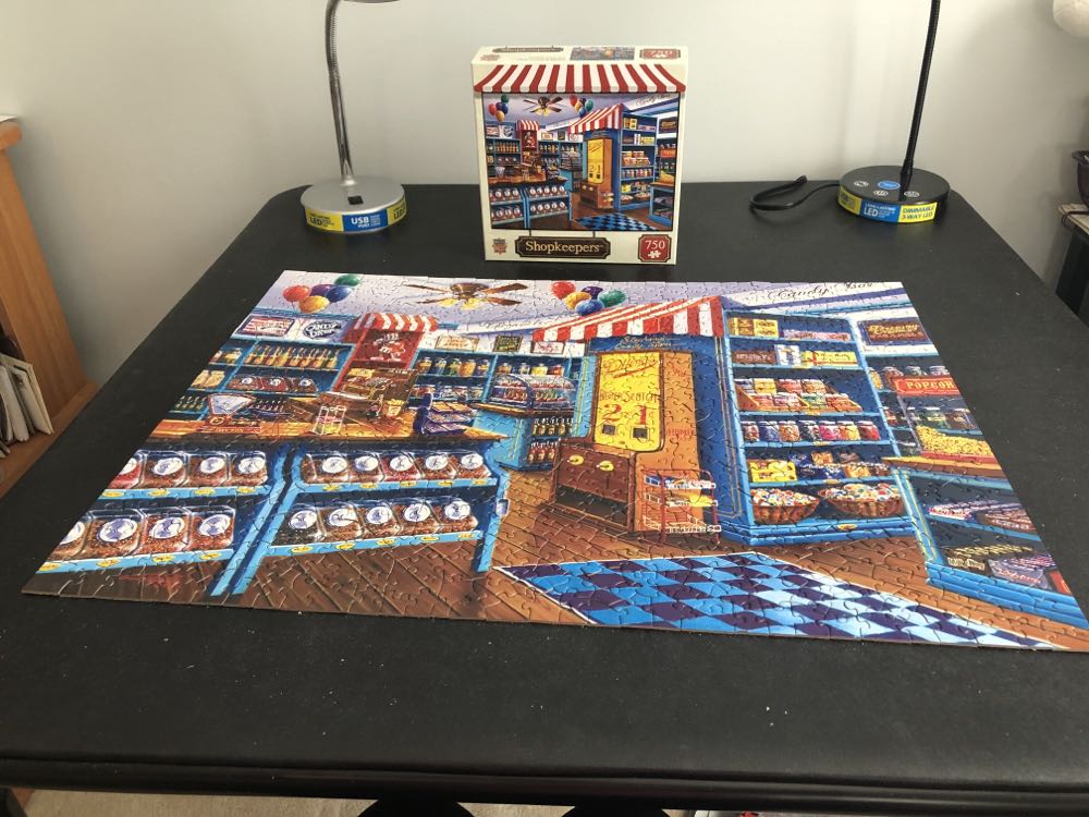 Stephanie’s Candy Store - Masterpieces Inc puzzle collectible [Barcode 705988318306] - Main Image 2